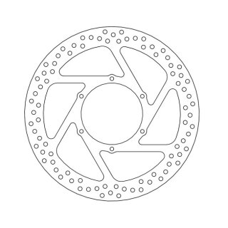 Moto-Master Halo series fixed brake rotor