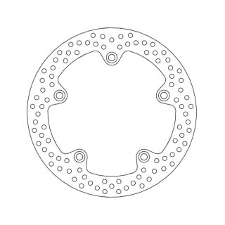 Moto-Master Halo series fixed brake rotor