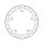 Moto-Master Halo series fixed brake rotor