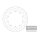 Moto-Master Halo series fixed brake rotor