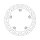 Moto-Master Halo series fixed rivited brake rotor