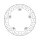 Moto-Master Halo series fixed rivited brake rotor