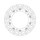 Moto-Master Halo series floating brake rotor