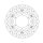 Moto-Master Halo series floating brake rotor