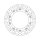 Moto-Master Halo series floating brake rotor