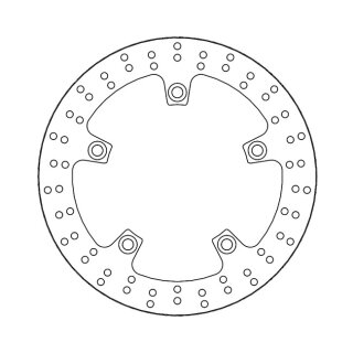 Moto-Master Halo series brake rotor