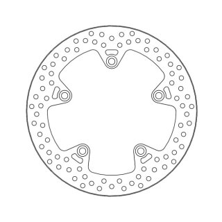 Moto-Master Halo series brake rotor