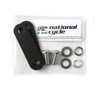 NC PaladinÂ® Comfort bars mount kit 76mm black