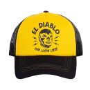 King Kerosin classic trucker cap El Diablo yellow/black