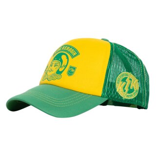 King Kerosin classic trucker cap FTW yellow/green