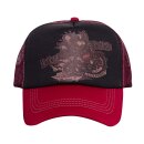 King Kerosin classic trucker cap Motor Psycho black/red