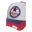King Kerosin trucker cap Shining grey/red/black