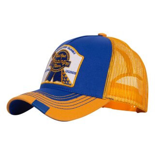 King Kerosin trucker cap Hot Rod Racing blue/yellow