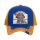 King Kerosin trucker cap Hot Rod Racing blue/yellow