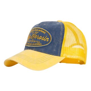 King Kerosin trucker cap Forever 2 Wheels blue/yellow