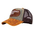 King Kerosin trucker cap Highway Riders green/brown