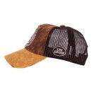 King Kerosin trucker cap El Gallo brown
