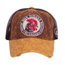 King Kerosin trucker cap El Gallo brown