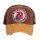 King Kerosin trucker cap El Gallo brown