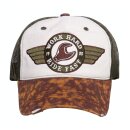 King Kerosin trucker cap Work Hard white/brown