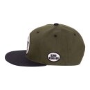 King Kerosin flat brim cap Avery green/black