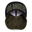 King Kerosin flat brim cap Avery green/black