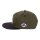 King Kerosin flat brim cap Avery green/black