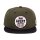 King Kerosin flat brim cap Avery green/black