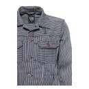King Kerosin Denim Jacket Speedshop So.Cal striped