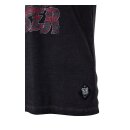 King Kerosin oil washed T-shirt Rockabilly Greaser black