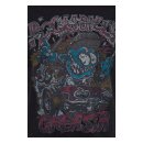 King Kerosin oil washed T-shirt Rockabilly Greaser black