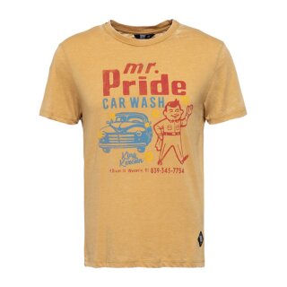 King Kerosin enzyme wash T-shirt Mr. Pride rust