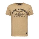 King Kerosin oil washed T-shirt KK Original rust