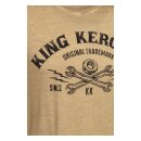 King Kerosin oil washed T-shirt KK Original rust