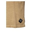 King Kerosin oil washed T-shirt KK Original rust