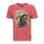 King Kerosin enzyme wash T-shirt Motor Freak red