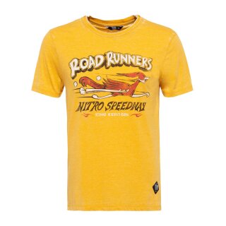 King Kerosin enzyme wash T-shirt Roadrunner toasted