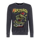 King Kerosin enzyme wash longsleeve sweat El Bastardo black