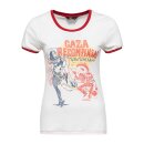 Queen Kerosin contrast T-shirt Caza offwhite