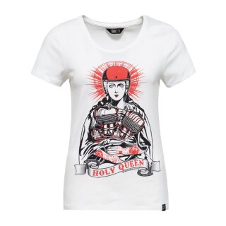 Queen Kerosin classic-shirt Holy Queen offwhite