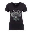 Queen Kerosin classic-shirt No Guts No Glory black