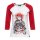 Queen Kerosin Raglan 3/4-sleeve Holy Queen offwhite/red
