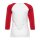 Queen Kerosin Raglan 3/4-sleeve Holy Queen offwhite/red