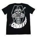 Down-N-Out Fast Skull T-shirt black