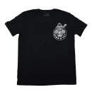 Down-N-Out Fast Skull T-shirt black