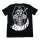 Down-N-Out Fast Skull T-shirt black