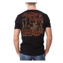 Down-N-Out Respect Is Earned T-shirt black