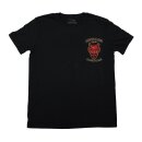 Down-N-Out Respect Is Earned T-shirt black