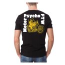 Down-N-Out Motor Psycho T-shirt black