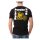 Down-N-Out Motor Psycho T-shirt black